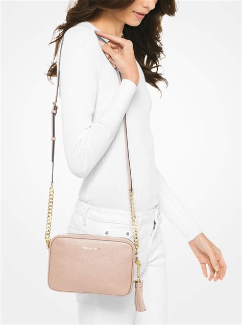 michael kors ginny bag uk|Ginny Leather Crossbody Bag .